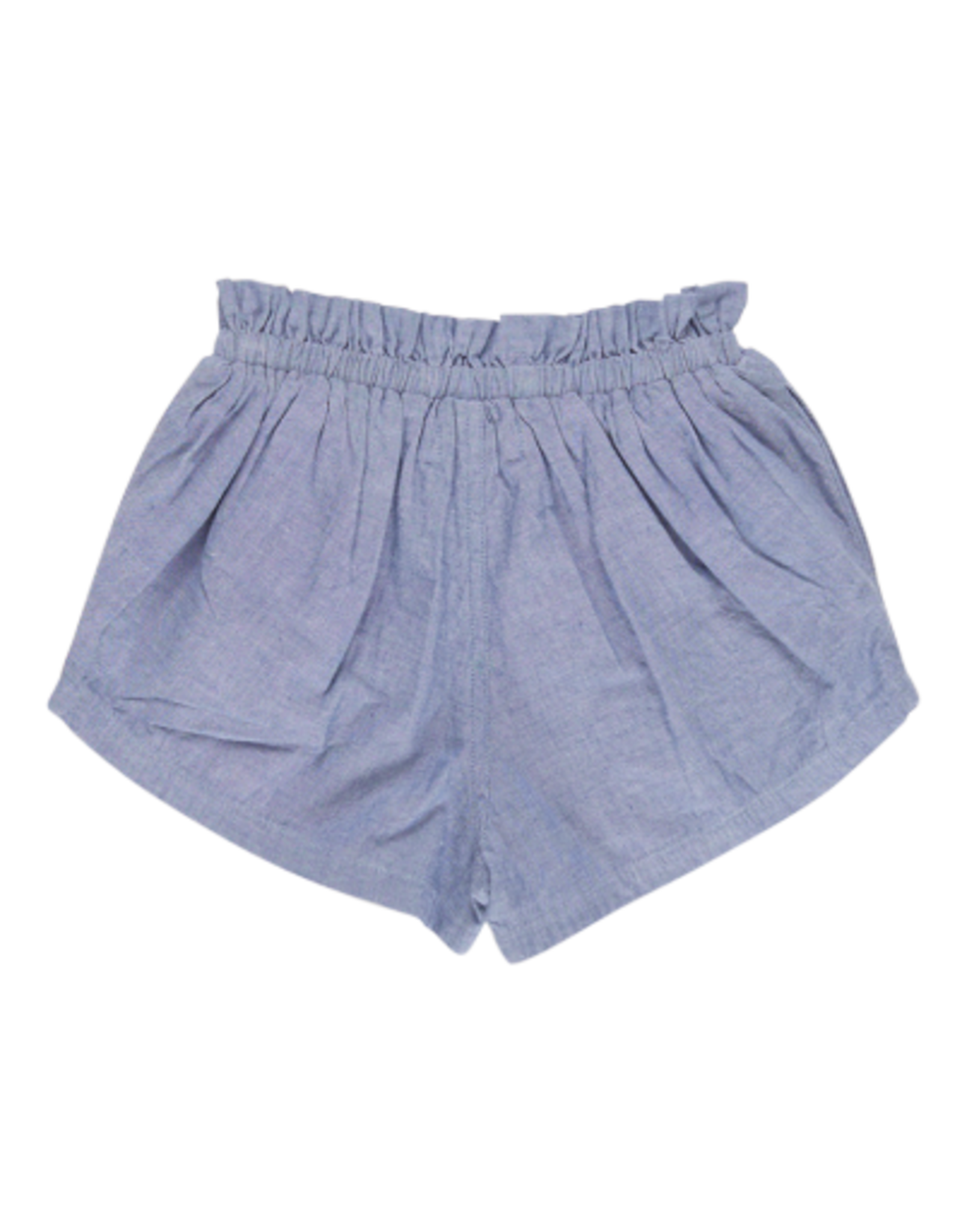 Pink Chicken girls theodore short - chambray