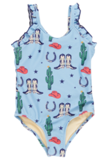 Pink Chicken girls claire suit - tiny rodeo
