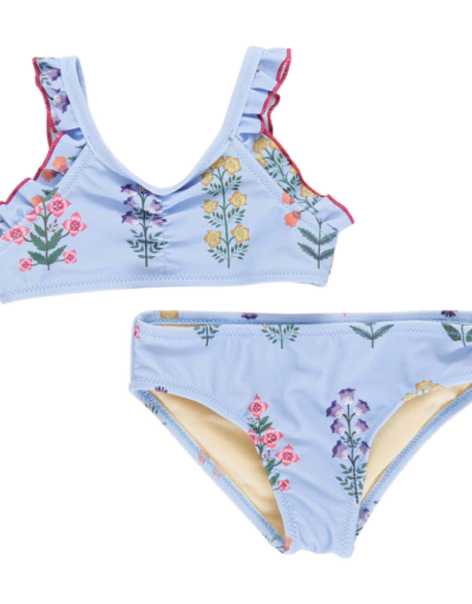 Pink Chicken girls claire bikini - blue bell field floral