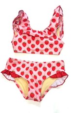 Pink Chicken girls ariel bikini - strawberries