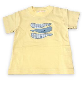 Luigi Kids Boys S/S t-shirt 3 Whales Stacked