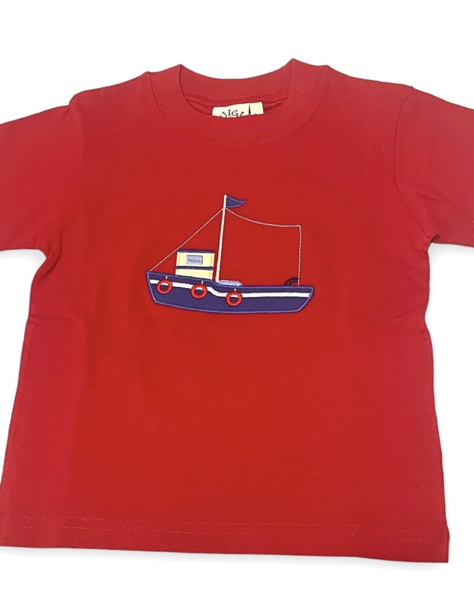 Luigi Kids Boys S/S t-shirt Fishing Boat