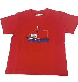 Luigi Kids Boys S/S t-shirt Fishing Boat