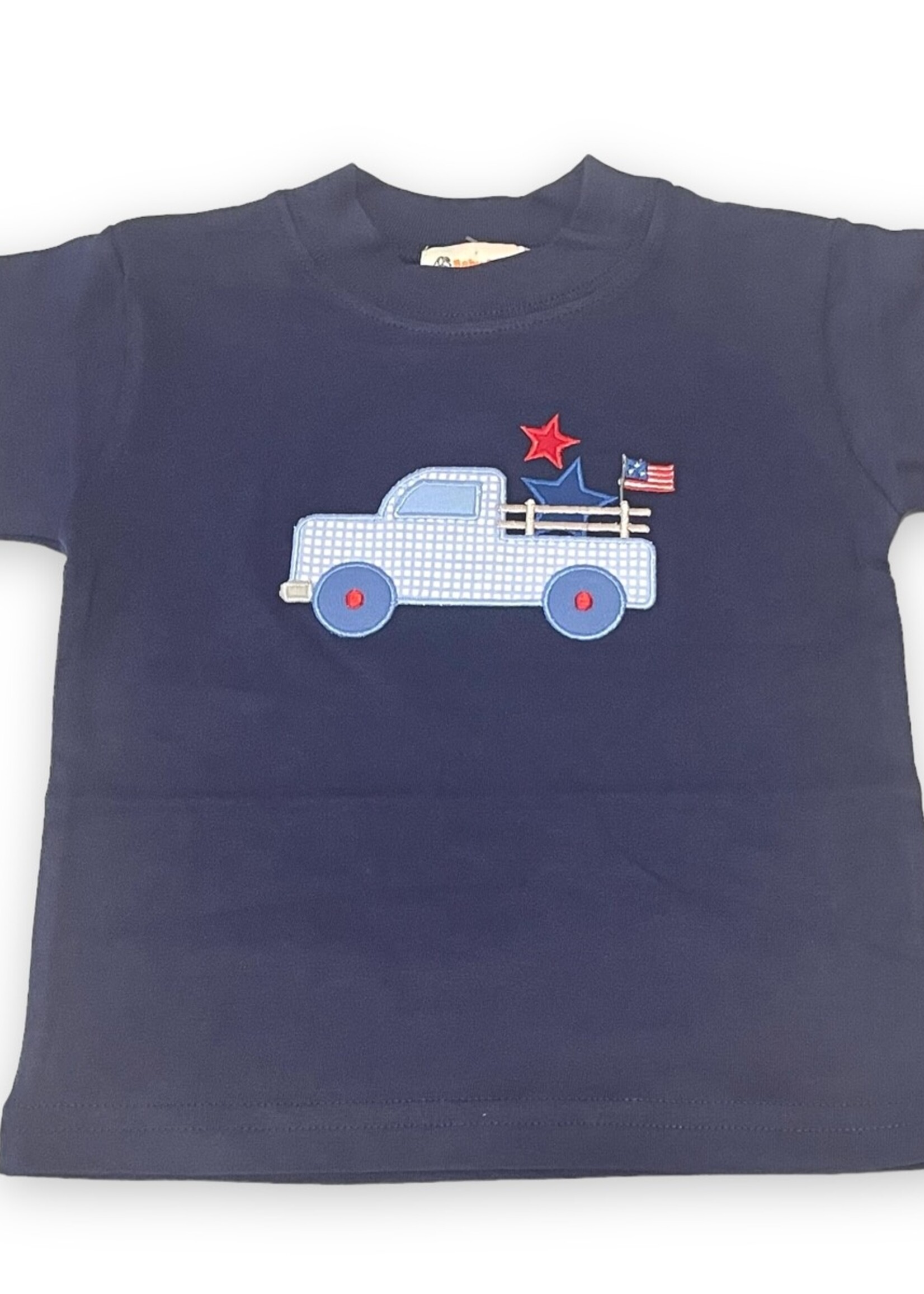 Luigi Kids Boys S/S Truck w/Flag&Stars