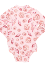 Pink Chicken baby girls arden suit - pink sea shells