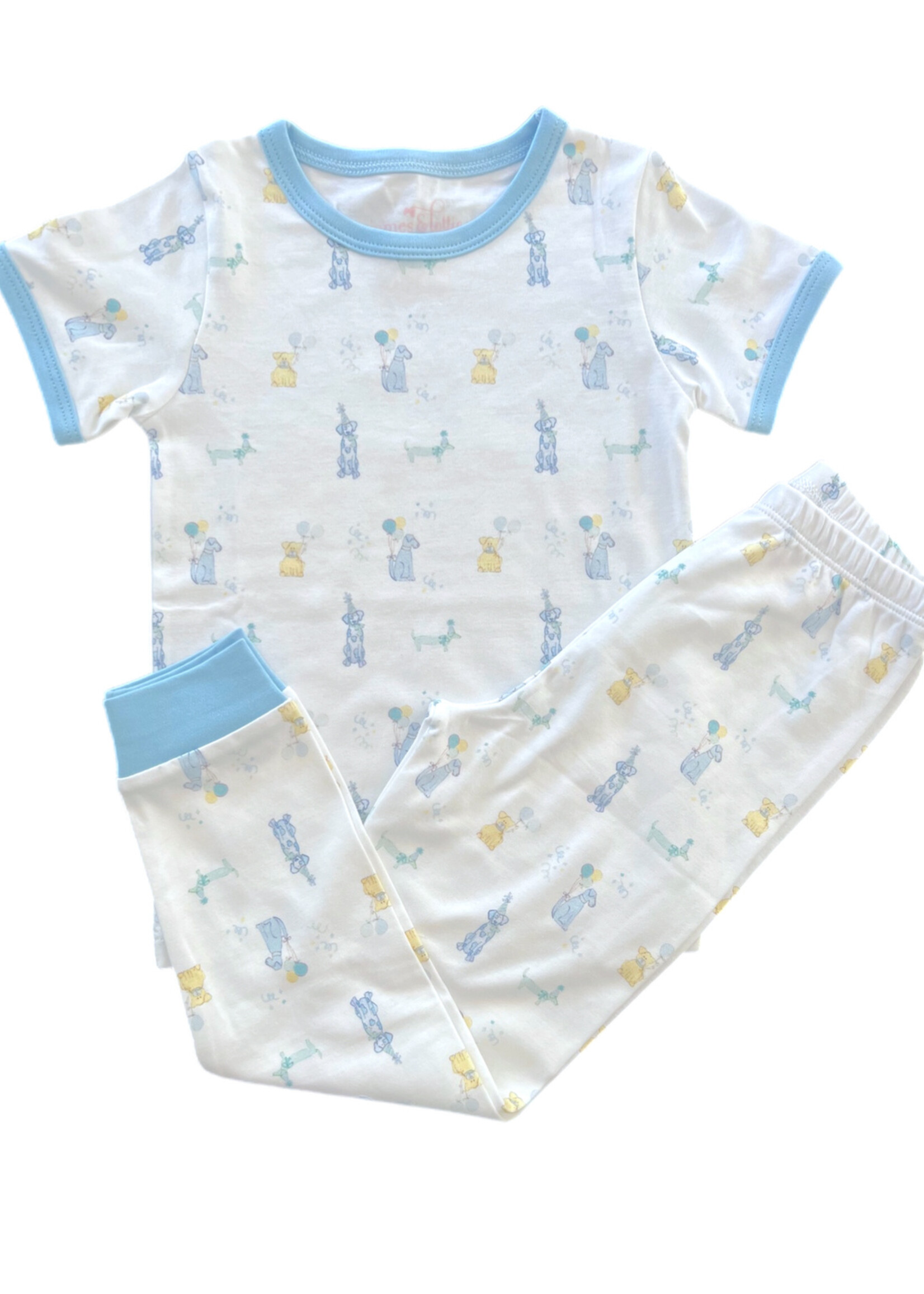 James and Lottie Boy Two Piece Short Jammies