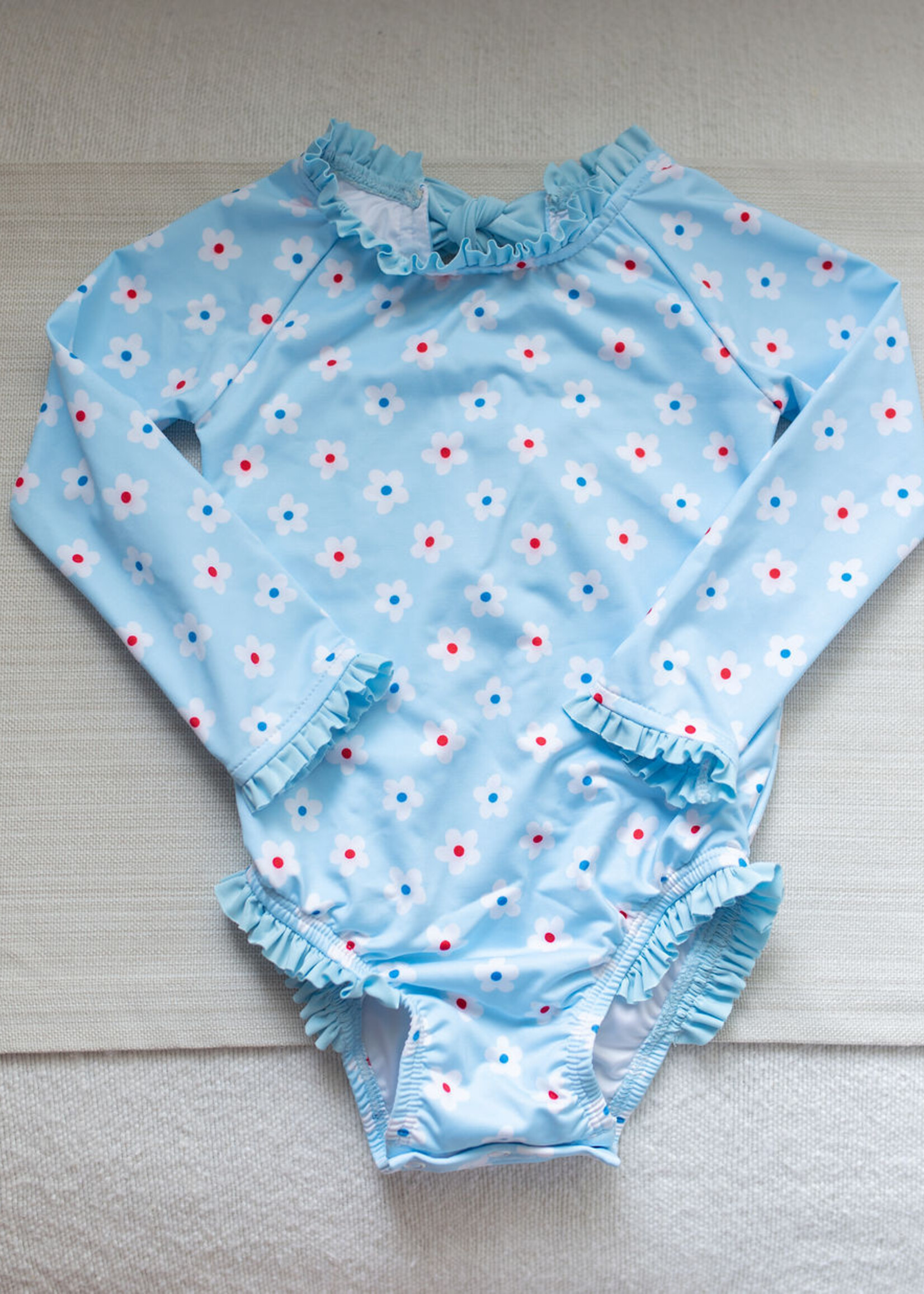 James and Lottie Leighton One Piece Rash Guard Swim