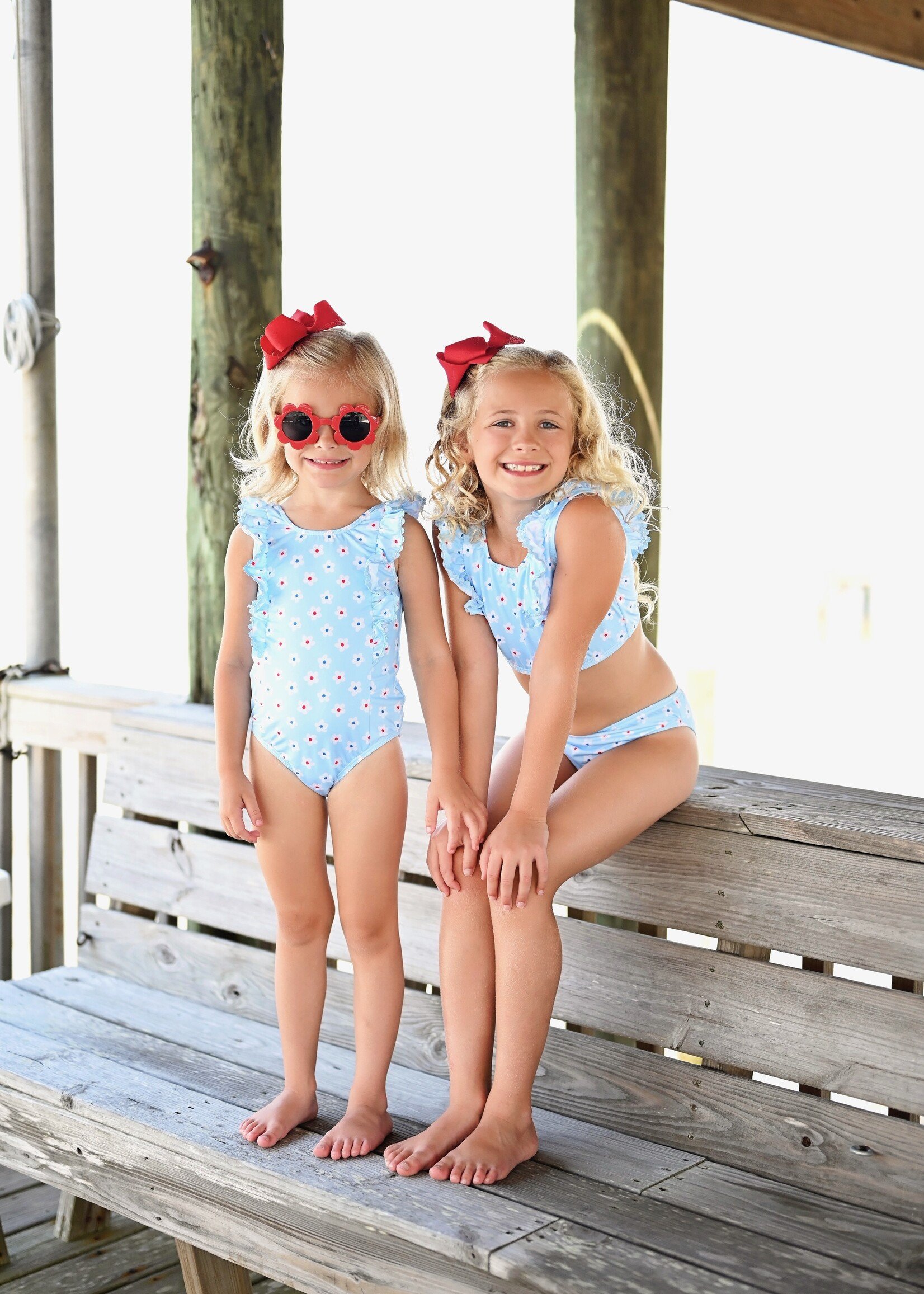 James and Lottie Loren Two Piece Swim