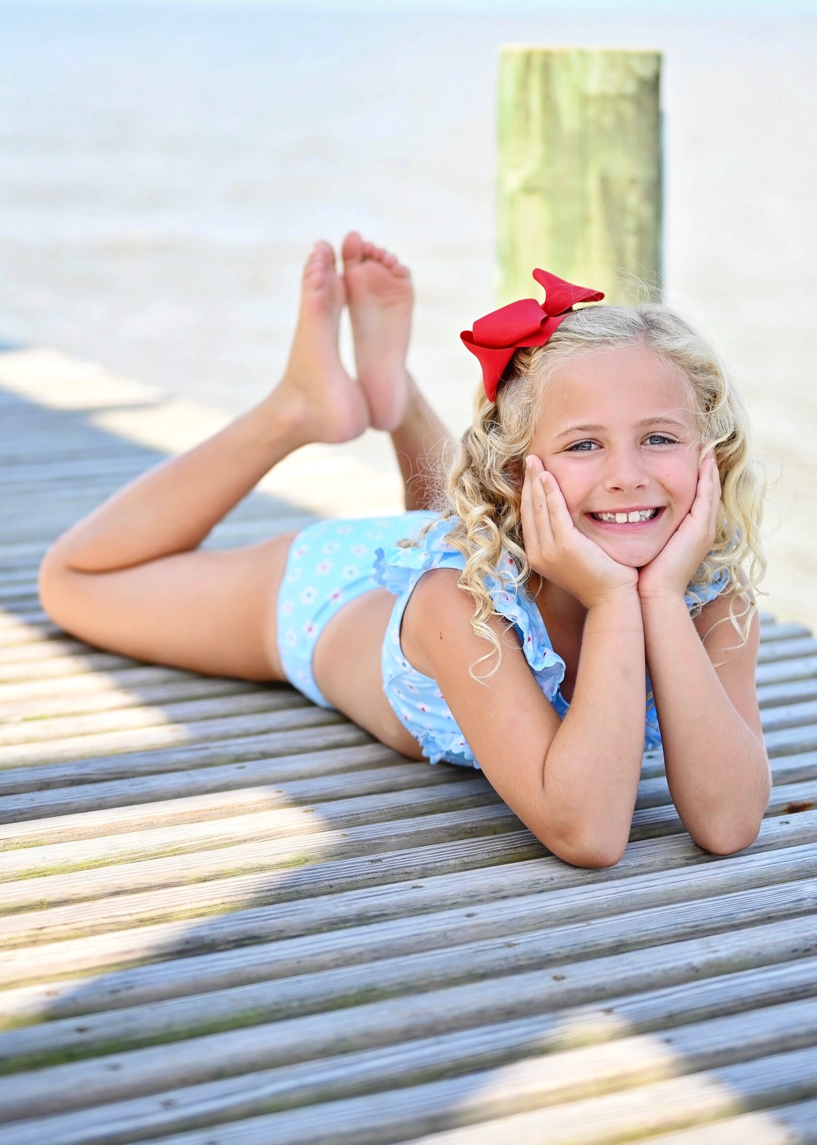 James and Lottie Loren Two Piece Swim