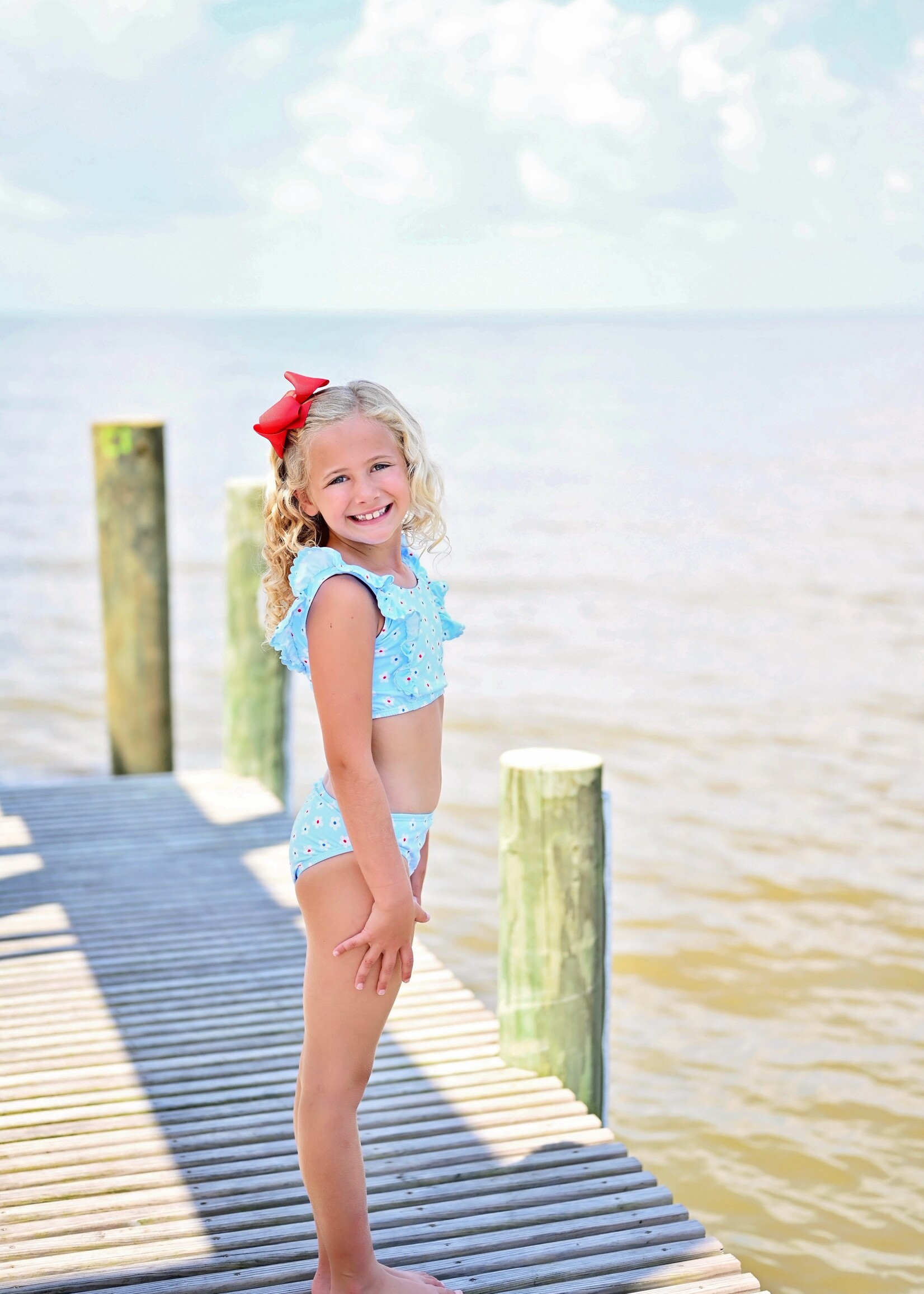 James and Lottie Loren Two Piece Swim