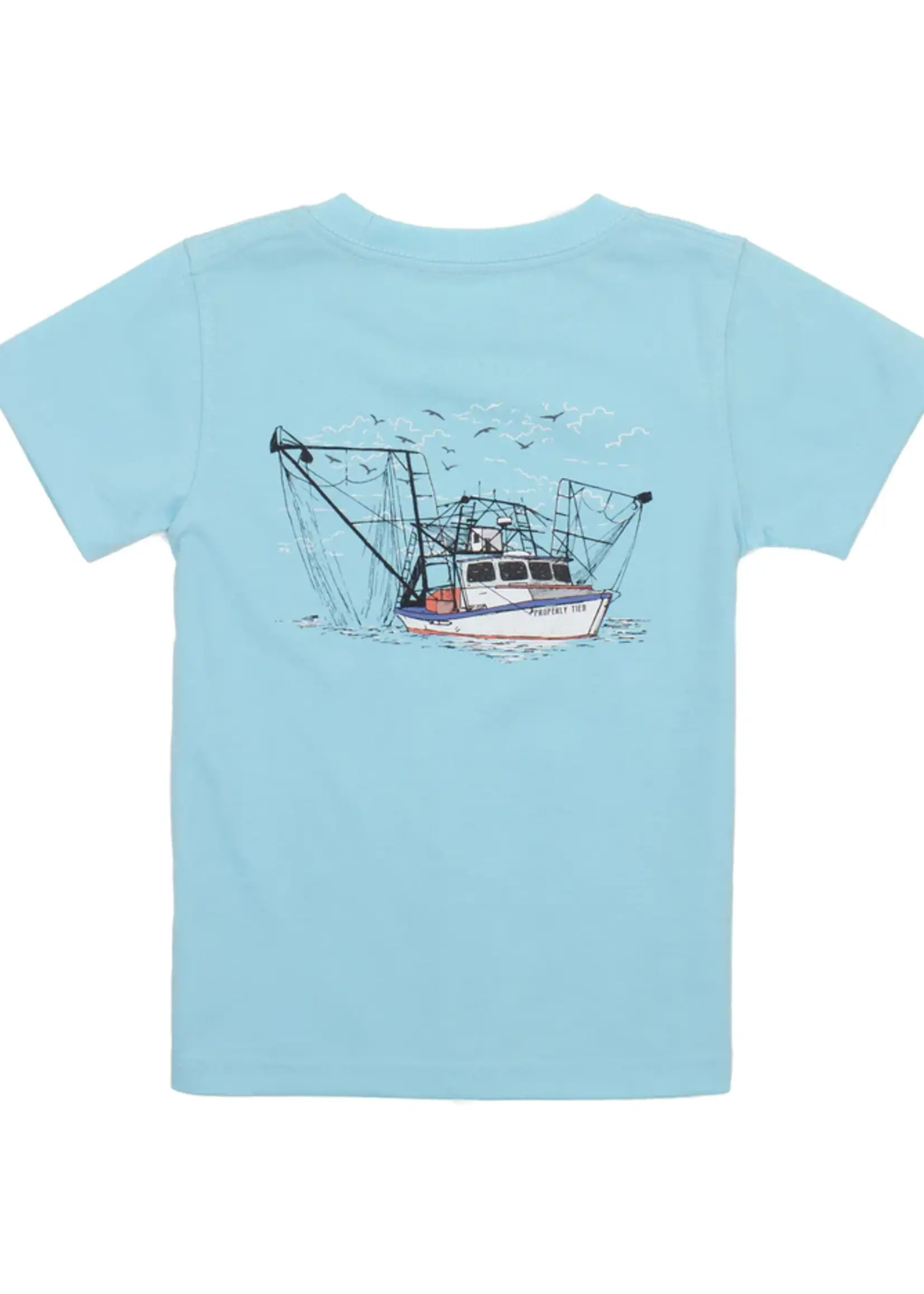 Properly Tied Boys Shrimp Boat SS