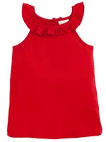 Little English Ruffled Tank-
