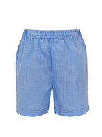 Claire and Charlie SHORT- Blue Gingham