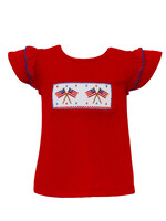 Anavini Flag Knit Girls T-Shirt