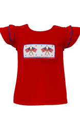Anavini Flag Knit Girls T-Shirt