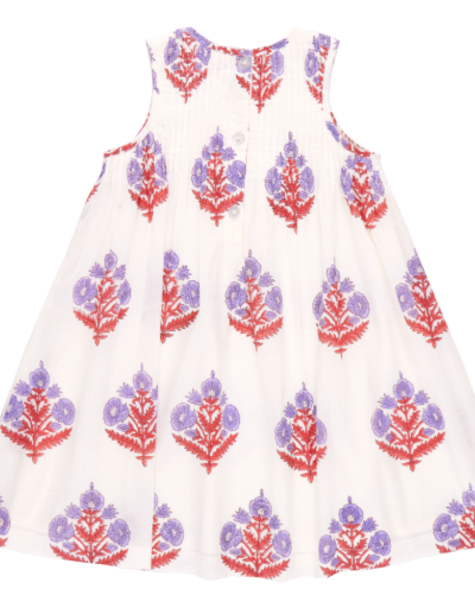 Pink Chicken girls jaipur dress - lavender bellflower