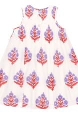 Pink Chicken girls jaipur dress - lavender bellflower