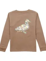 Properly Tied Boys Field Camo Logo LS