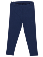 Pink Chicken girls organic rib legging - navy