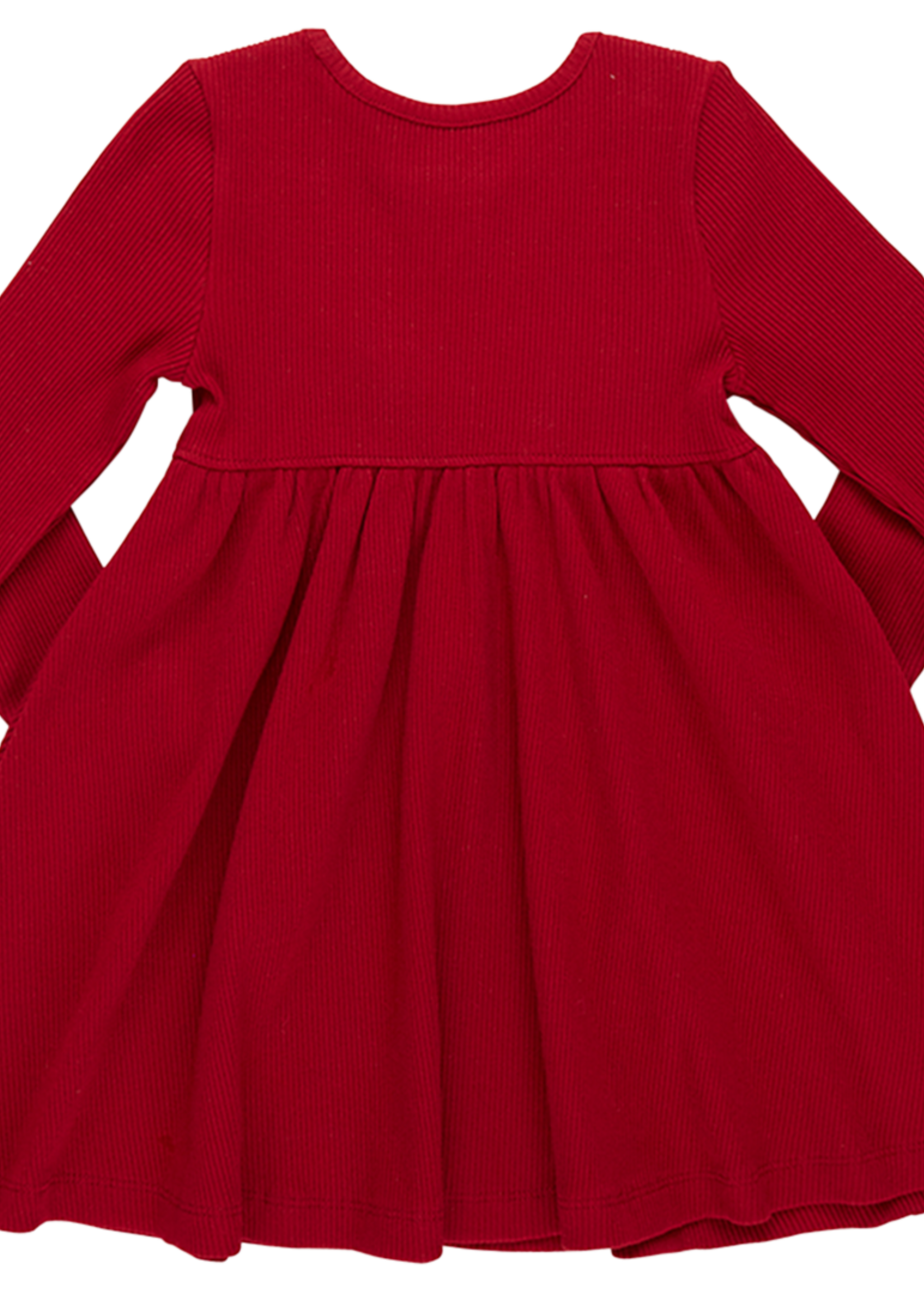 Pink Chicken girls organic kylie rib dress