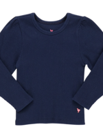 Pink Chicken girls organic camella rib top