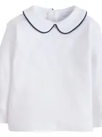 Little English Piped Peter Pan Shirt