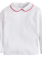 Little English Piped Peter Pan Shirt
