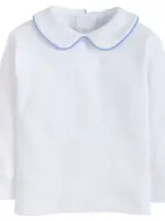 Little English Piped Peter Pan Shirt