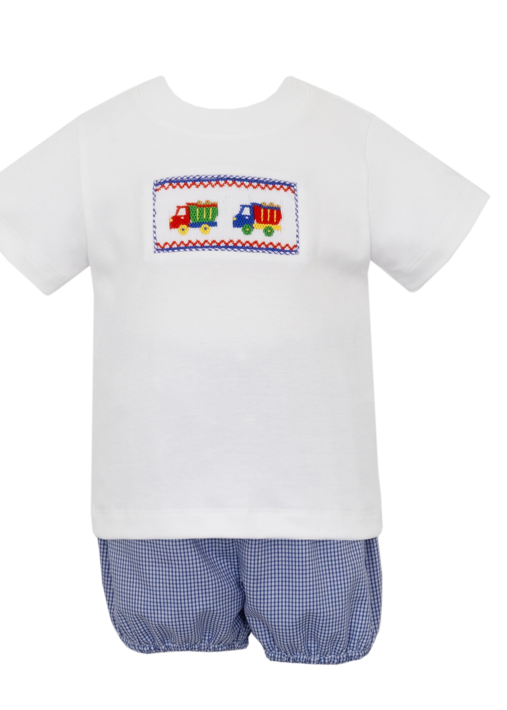 Petit Bebe DUMP TRUCKS boy's diaper set