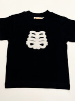 Luigi Kids Boys S/S T-Shirt Skeleton Ribcage