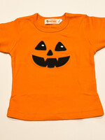 Luigi Kids Girls T-Shirt S/S Jack-O-Lantern Face