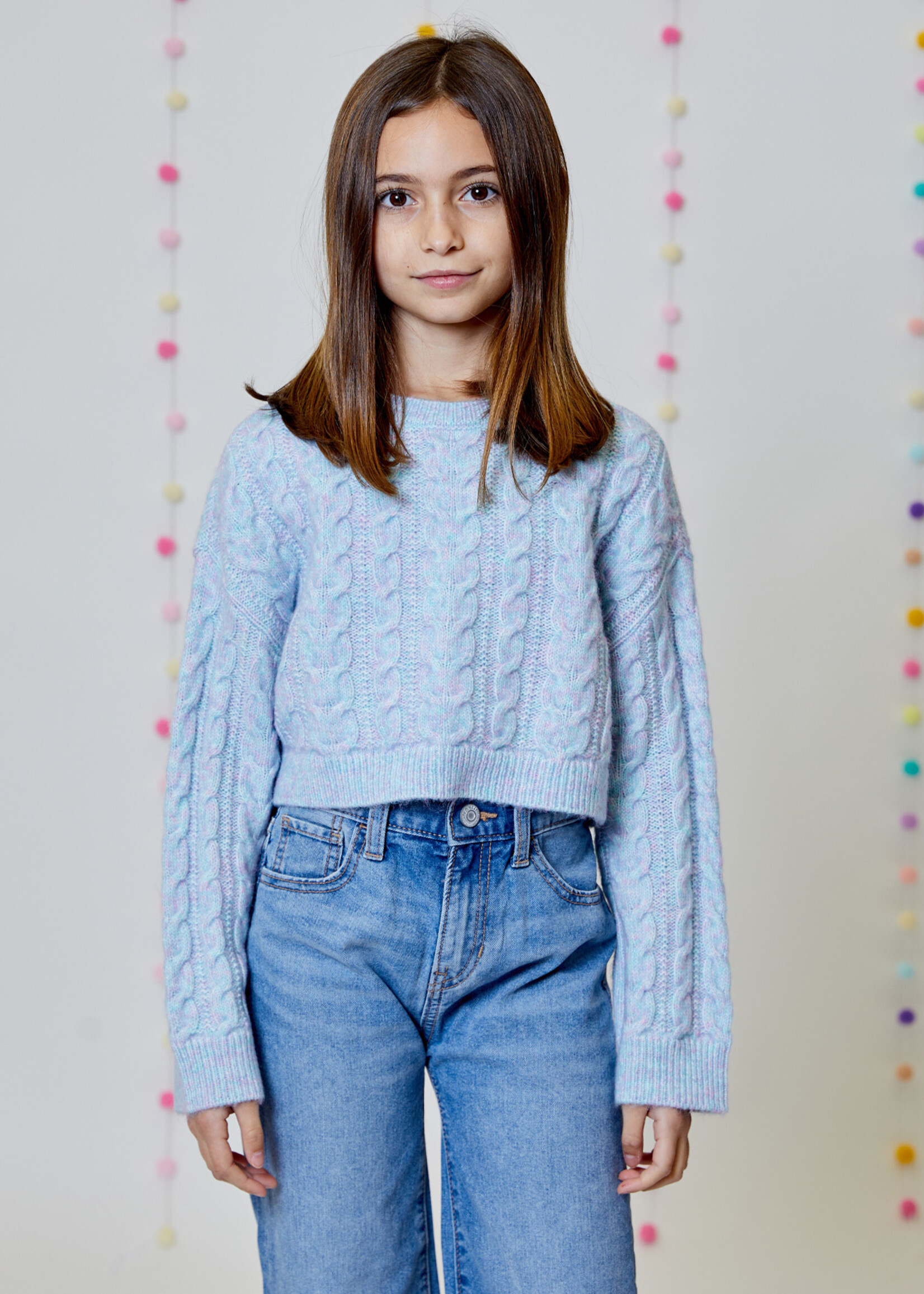 Design History L/S Sweater COMBO
