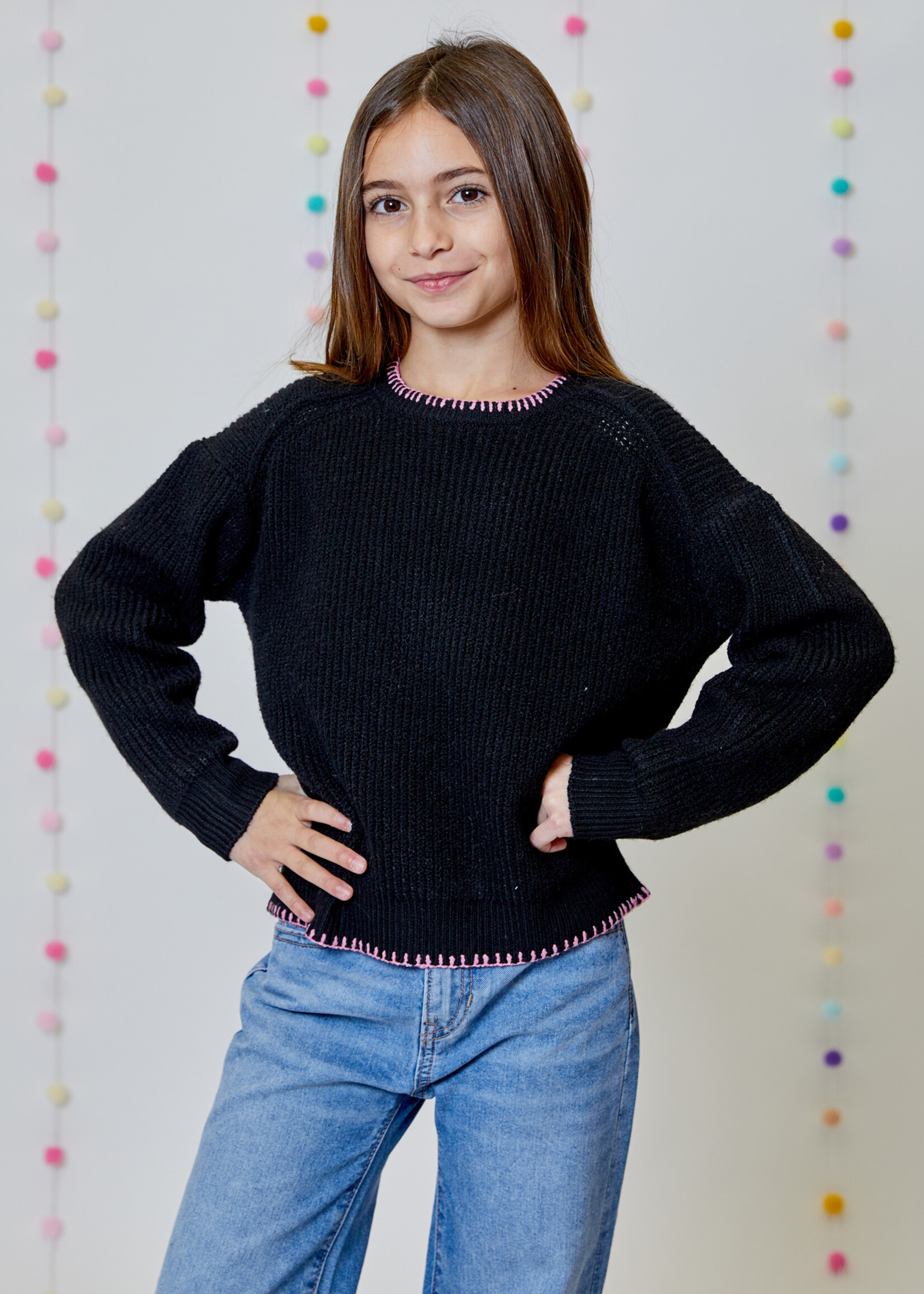 Design History L/S TOP BLACK