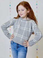Design History L/S TOP GREY HEATHER COMBO