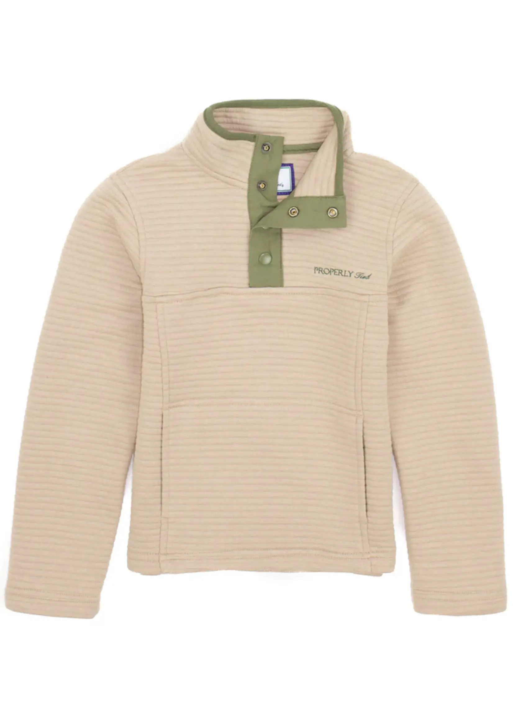 Properly Tied Boys Ridgeway Pullover