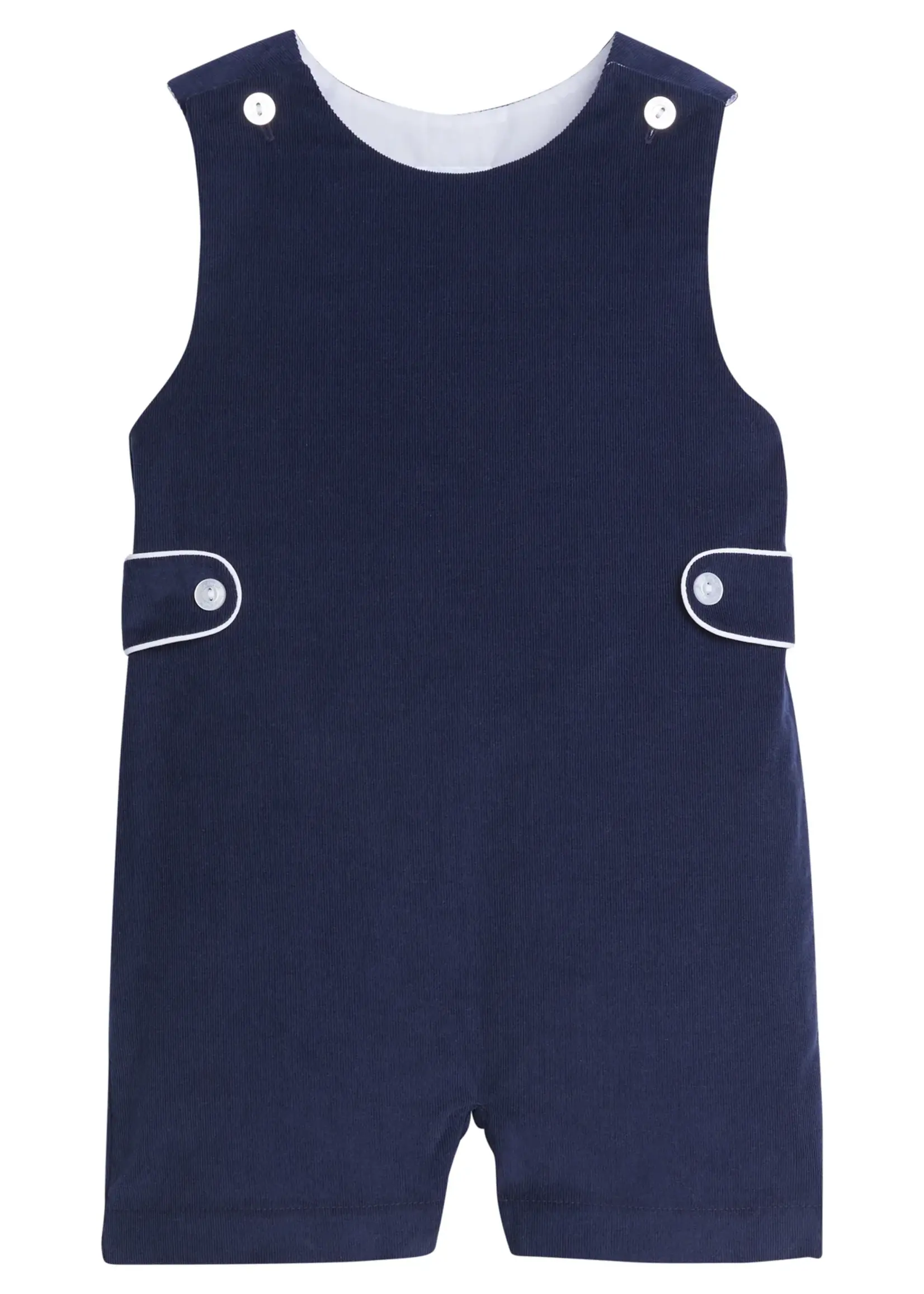 Little English Button Tab John John
