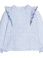 Little English Flutter Blouse