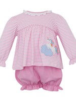 Claire and Charlie UNICORN- girl's bloomer set L/S