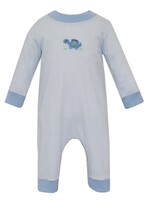 Petit Bebe DINOSAUR- boy's long romper L/S