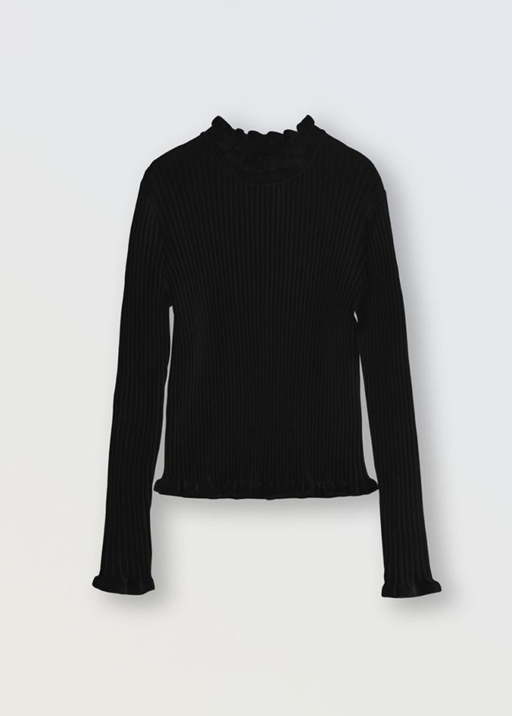 Molly Bracken Girls SLEEVELESS SWEATER WITH RUFFLED BAND