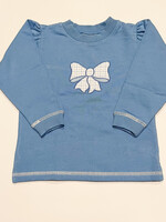 Luigi Kids Girls Sweatshirt Bow
