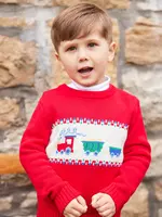 Little English Intarsia Sweater