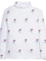 Little English Printed Turtleneck