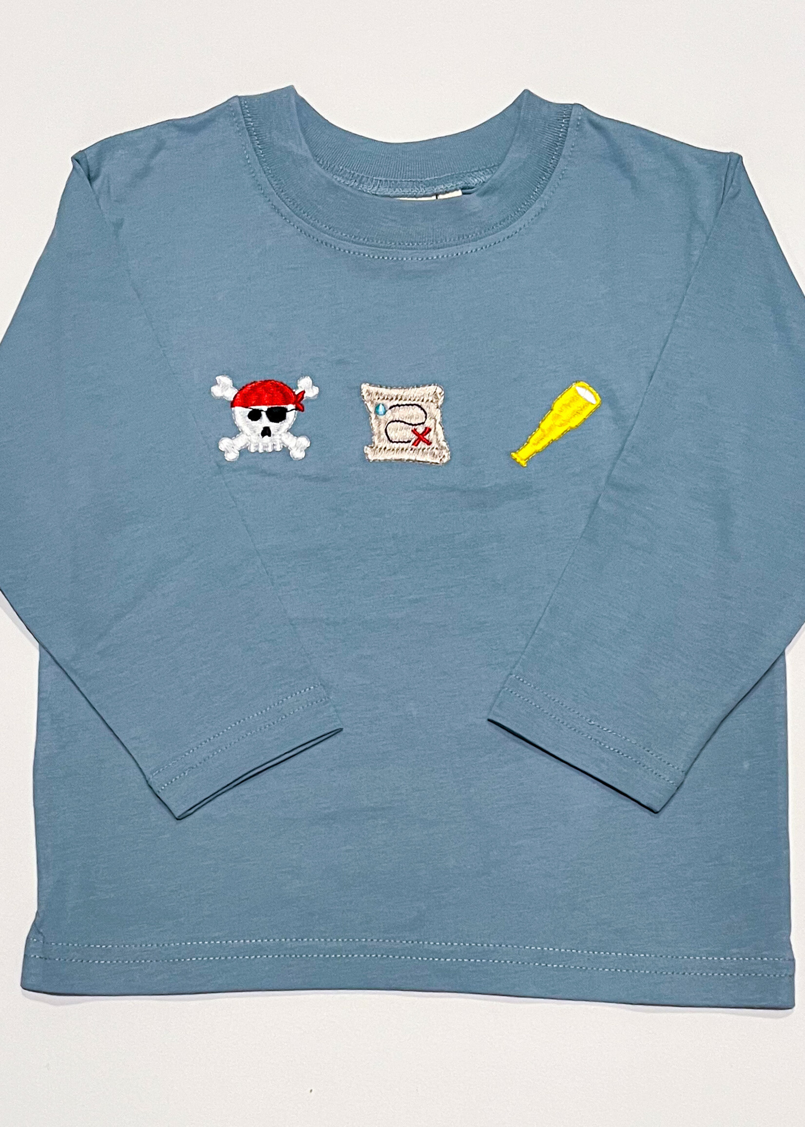 Luigi Kids Boys L/S T-Shirt 3 Pirate Icons