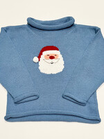 Luigi Kids Rollneck Sweater Santa Head