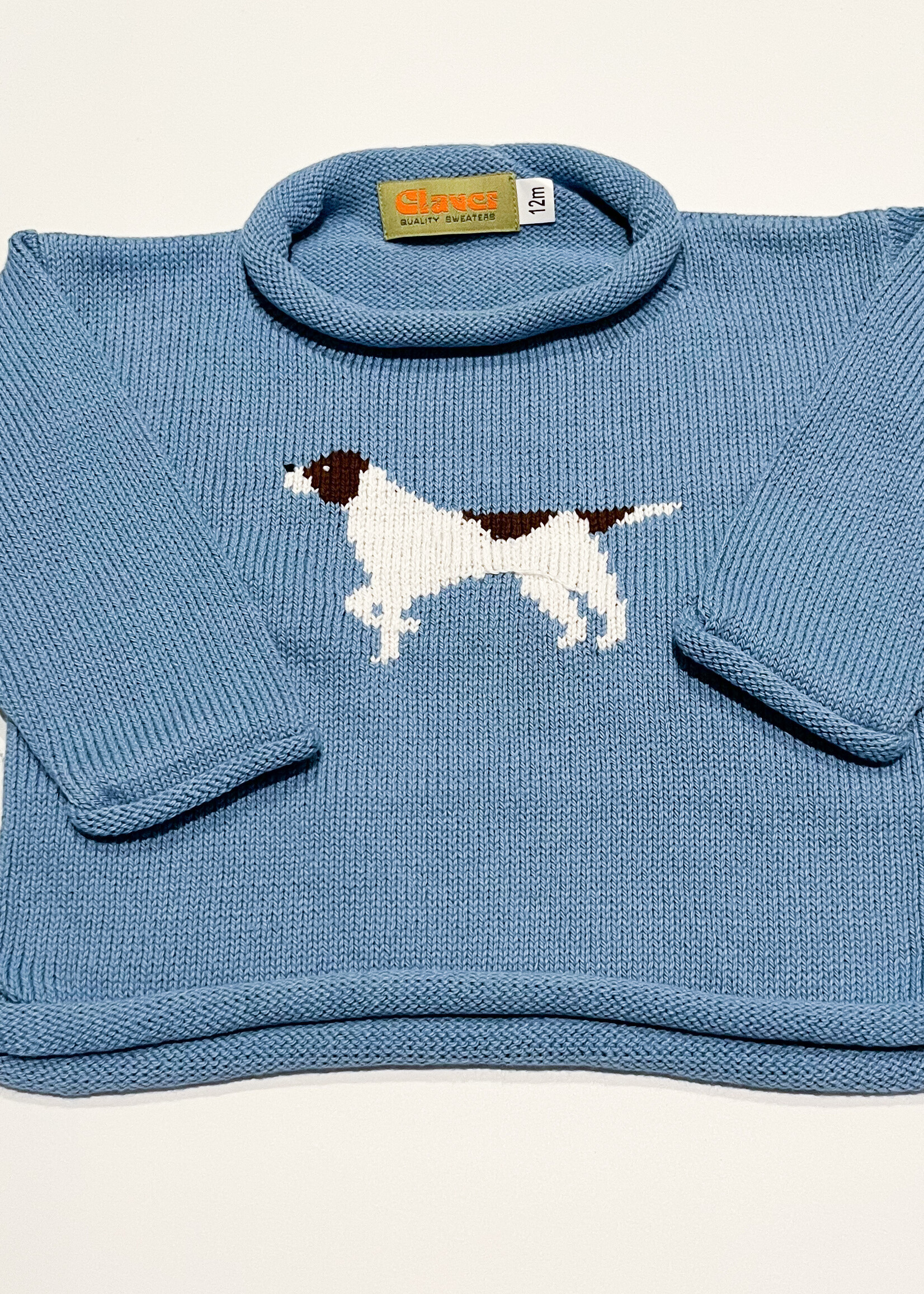 Luigi Kids Rollneck Sweater Pointer