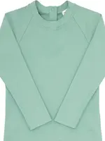 Minnow unisex meadow green long sleeve rashguard