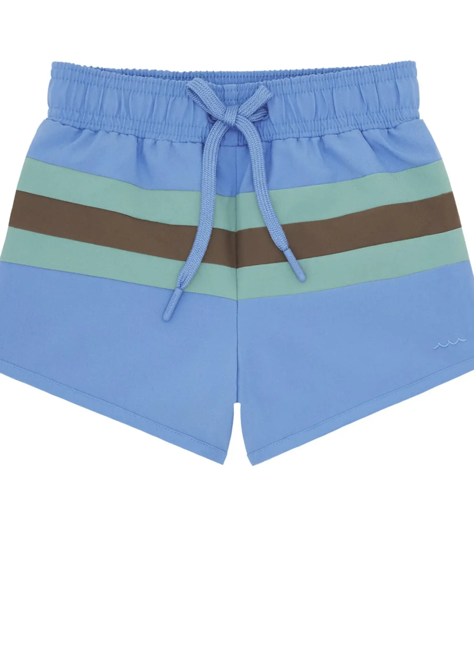 Minnow boys triple colorblock boardie
