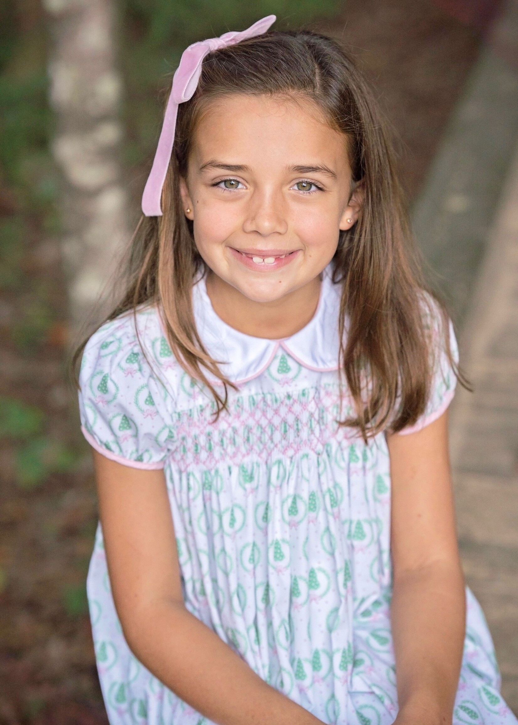 James and Lottie Sutton Smocked Dress