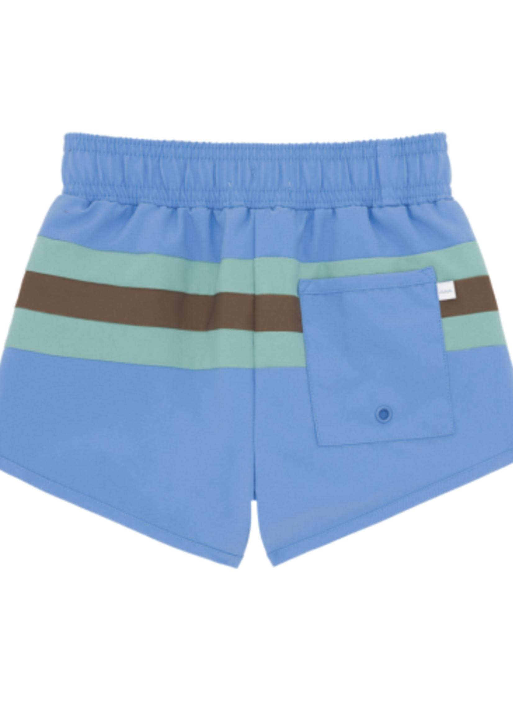 Minnow boys triple colorblock boardie